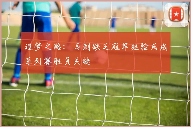 追梦之路：马刺缺乏冠军经验或成系列赛胜负关键